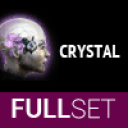 FULL SET OF MID-GRADE CRYSTAL IMPLANTS