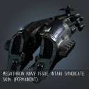 Megathron Navy Issue Intaki Syndicate SKIN (Permanent)